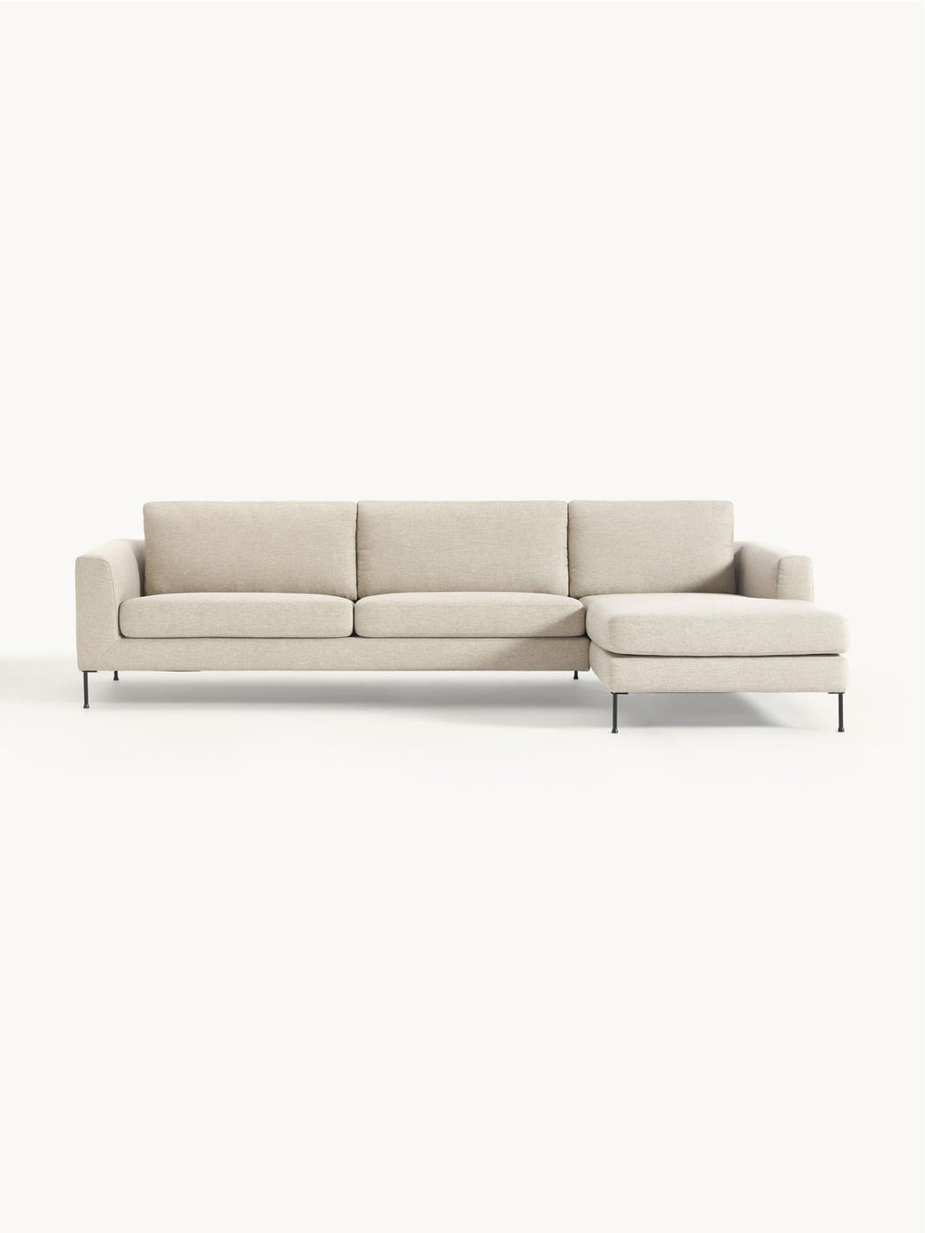Cucita Corner Sofa (4-seater) — Light Grey