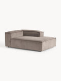 Lennon Ottoman Corner Module in Corduroy — Taupe