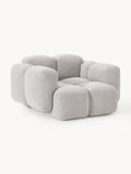 Tayla Lounge Chair in Bouclé — Oatmeal