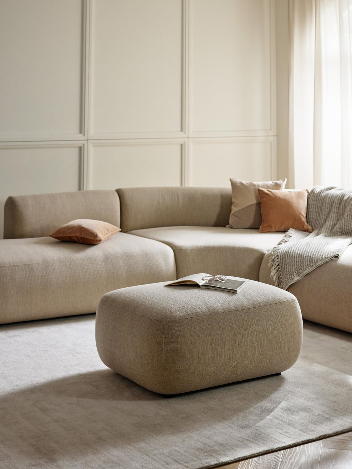 Sofia Ottoman — Oatmeal