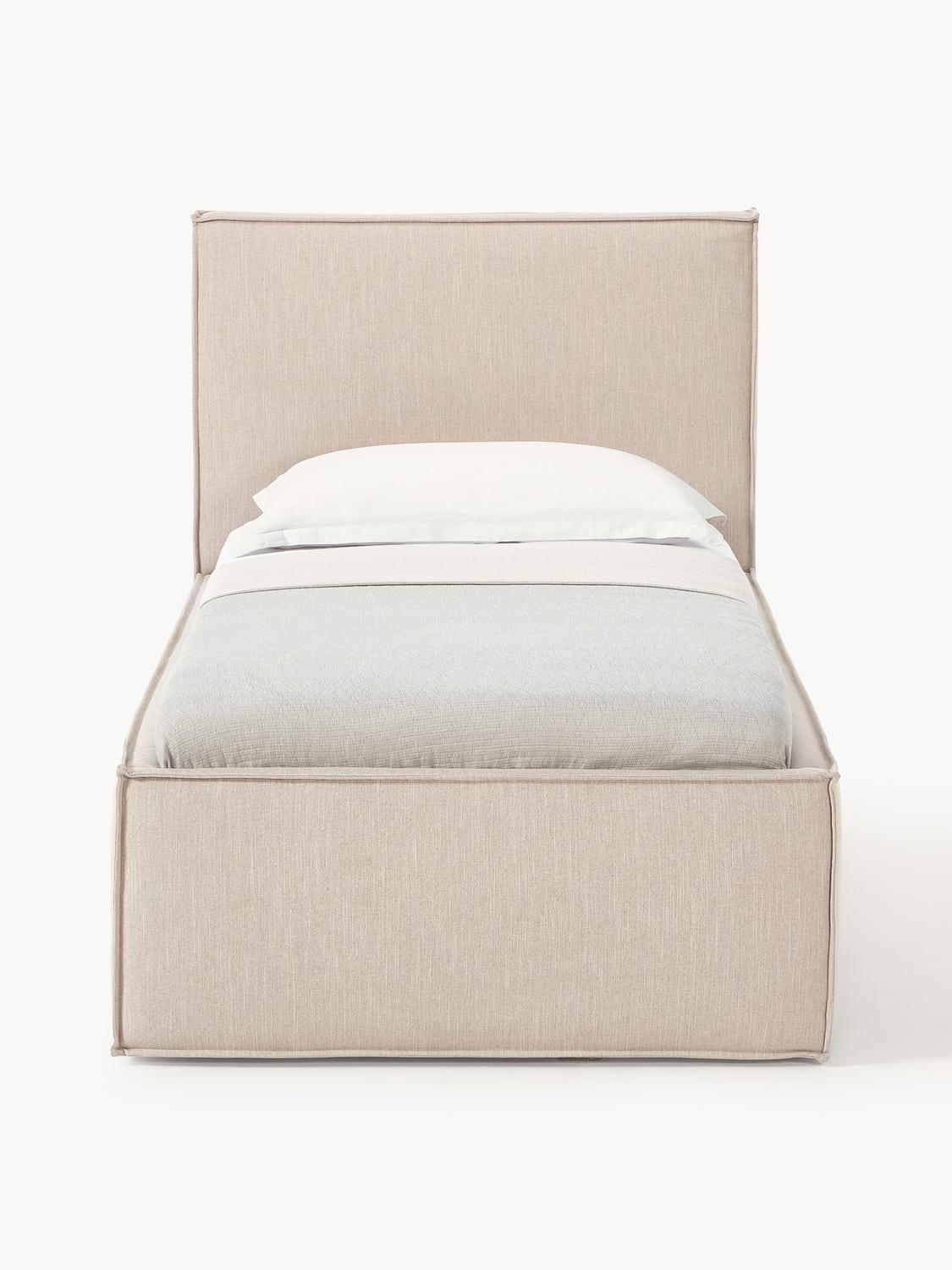 Dream Single Bed — Light Grey
