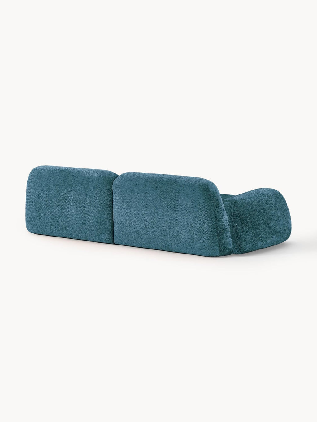 Wolke Modular Teddy Bouclé Sofa (3-seater) — Teal