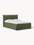 Viola Box-Spring Bed — Taupe