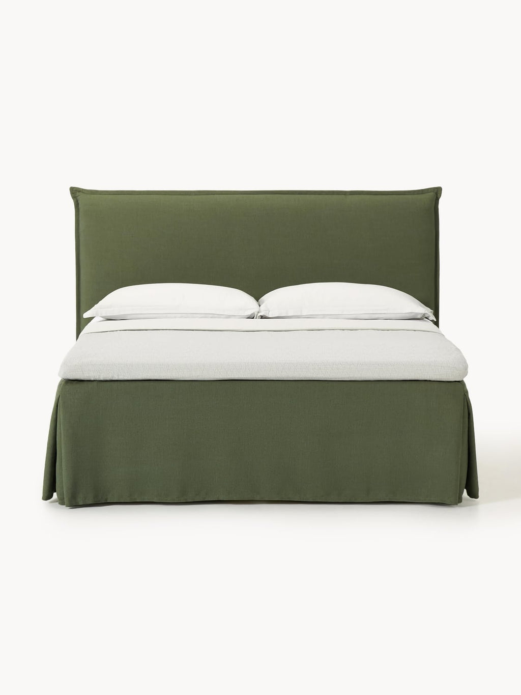 Viola Box-Spring Bed — Taupe