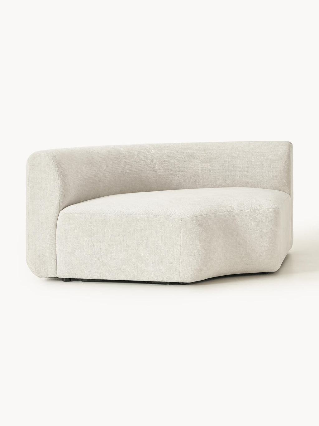Sofia Round Corner Module — Ivory