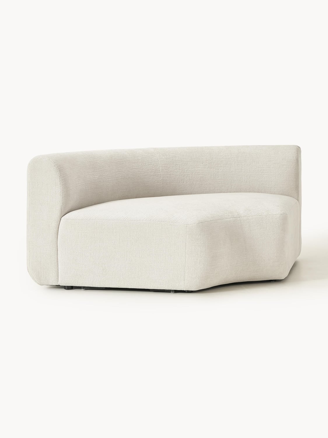 Sofia Round Corner Module — Ivory