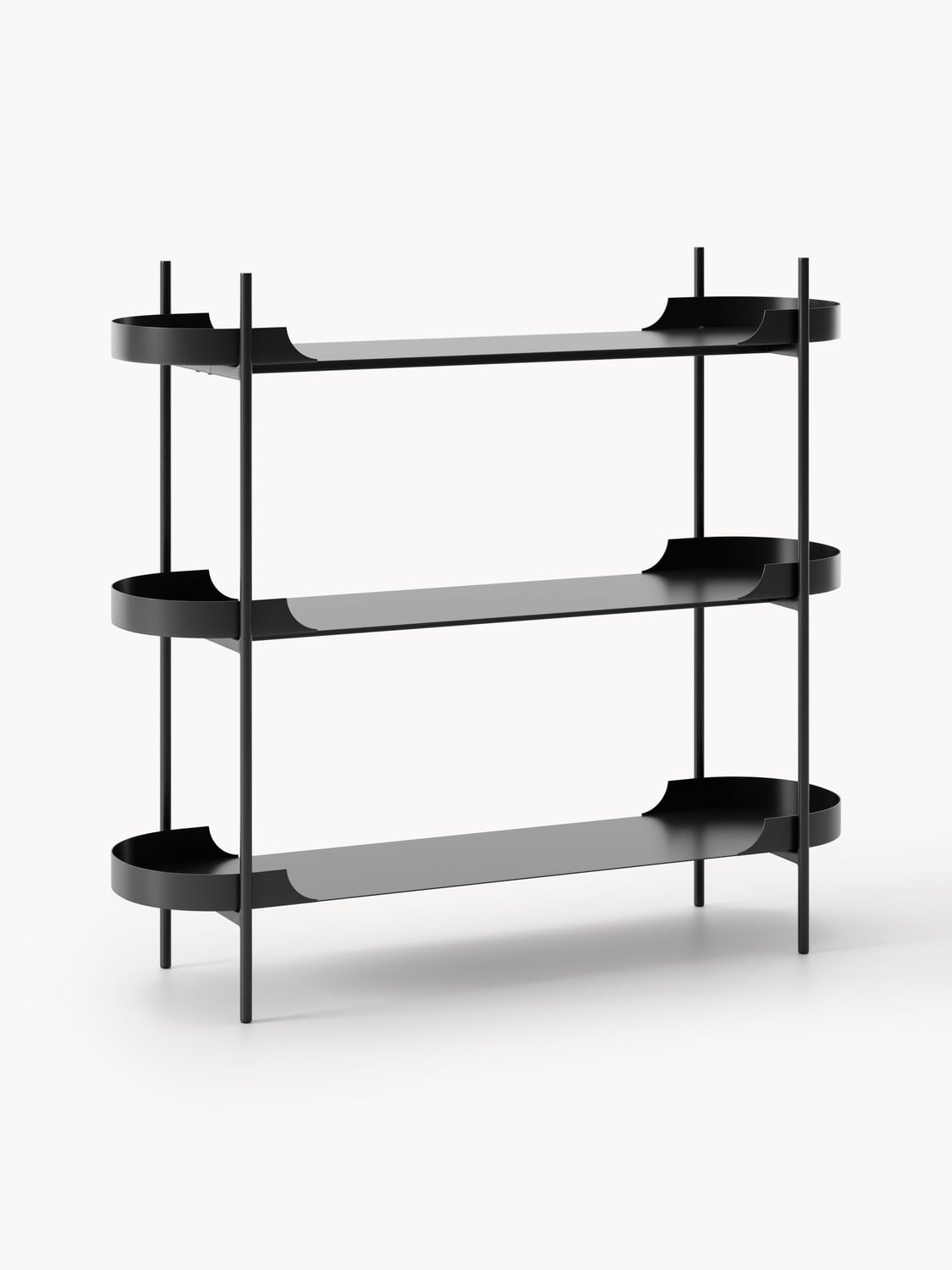 Taru Metal-Shelving Unit — Lavender