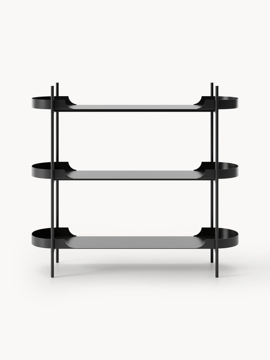 Taru Metal-Shelving Unit — Lavender