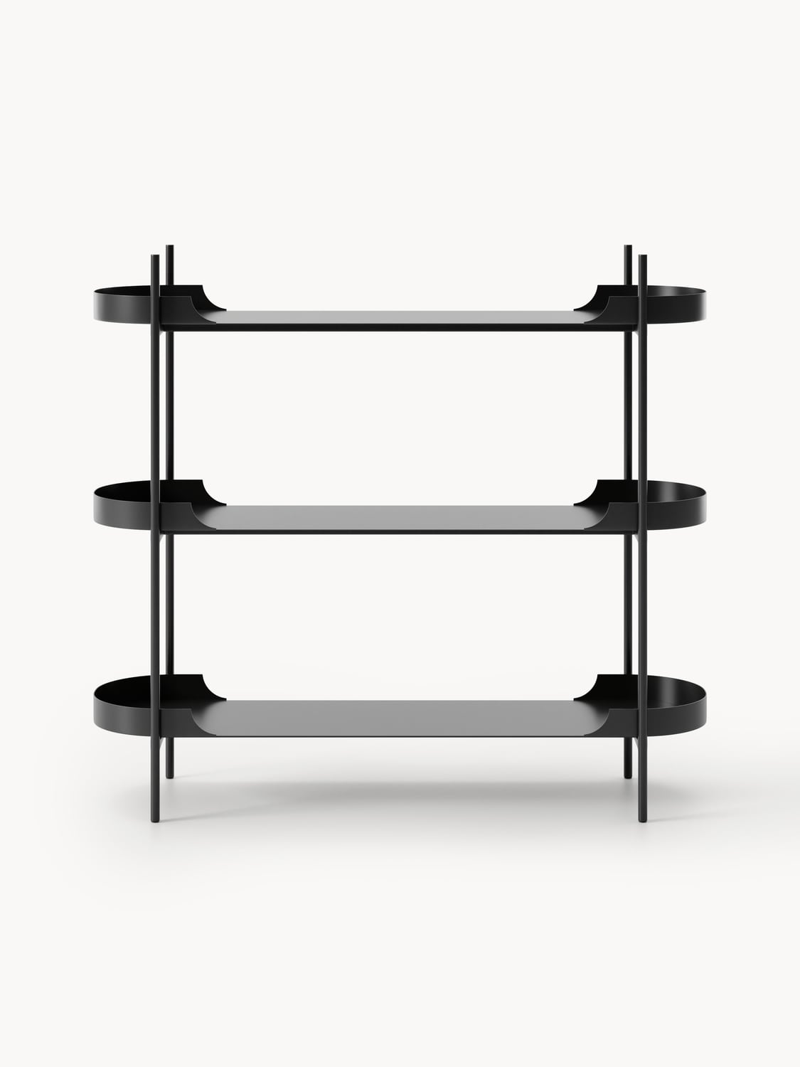Taru Metal-Shelving Unit — Lavender