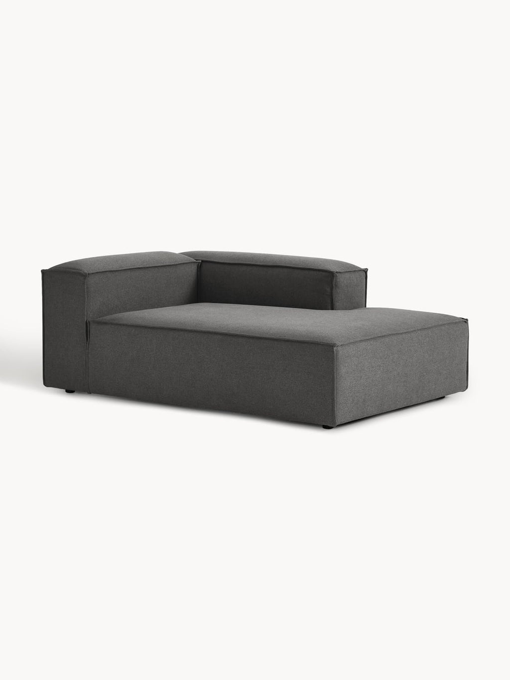Lennon Ottoman Corner Module — Dark Grey