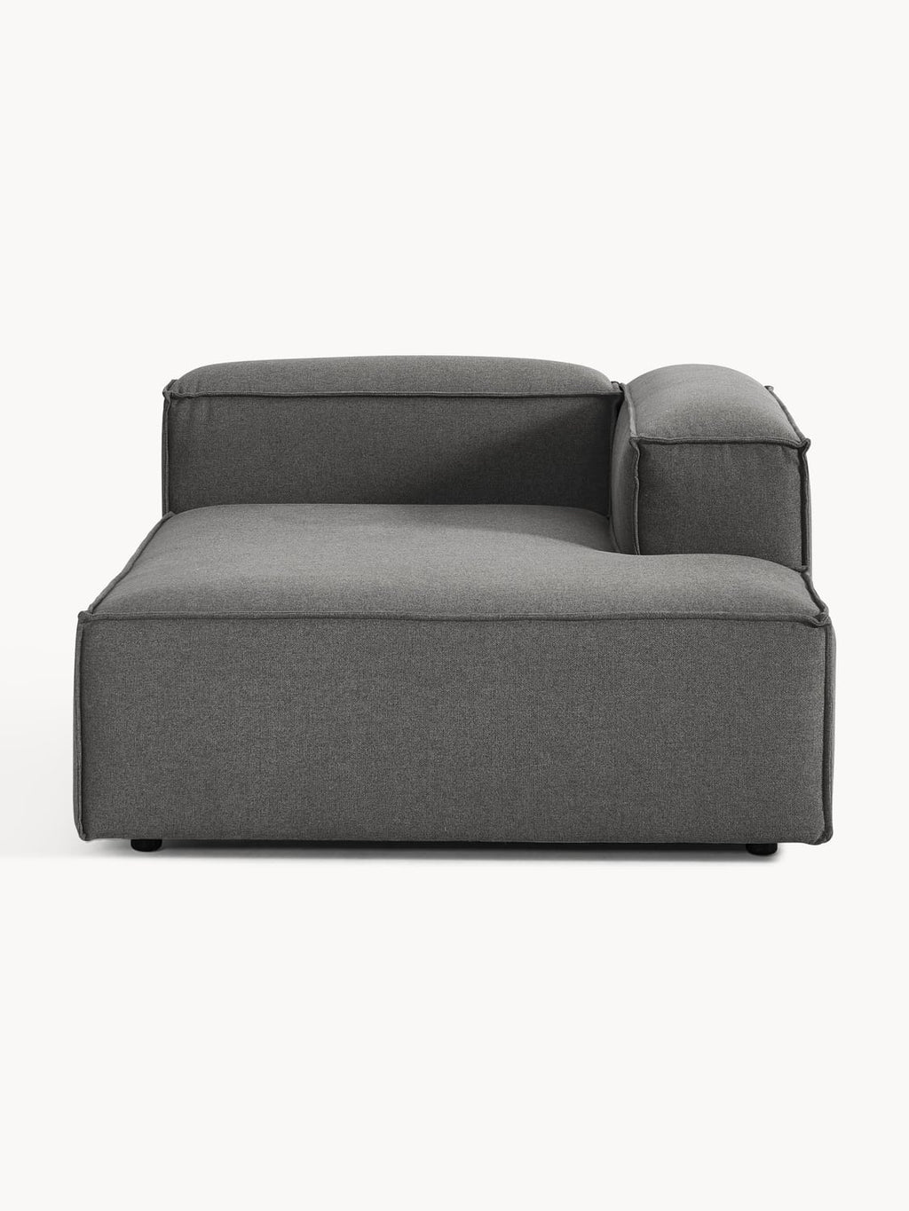 Lennon Ottoman Corner Module — Dark Grey