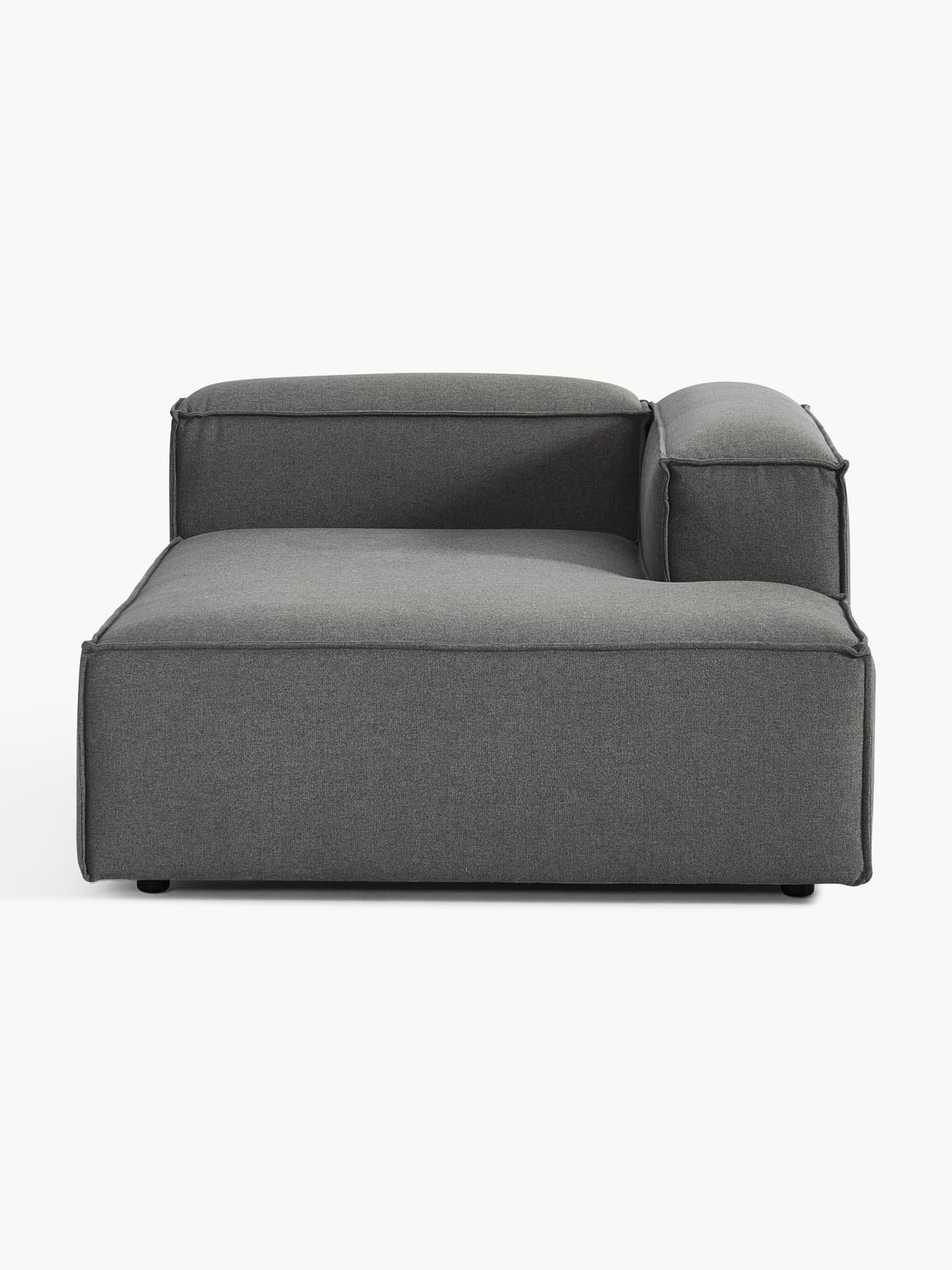Lennon Ottoman Corner Module — Dark Grey