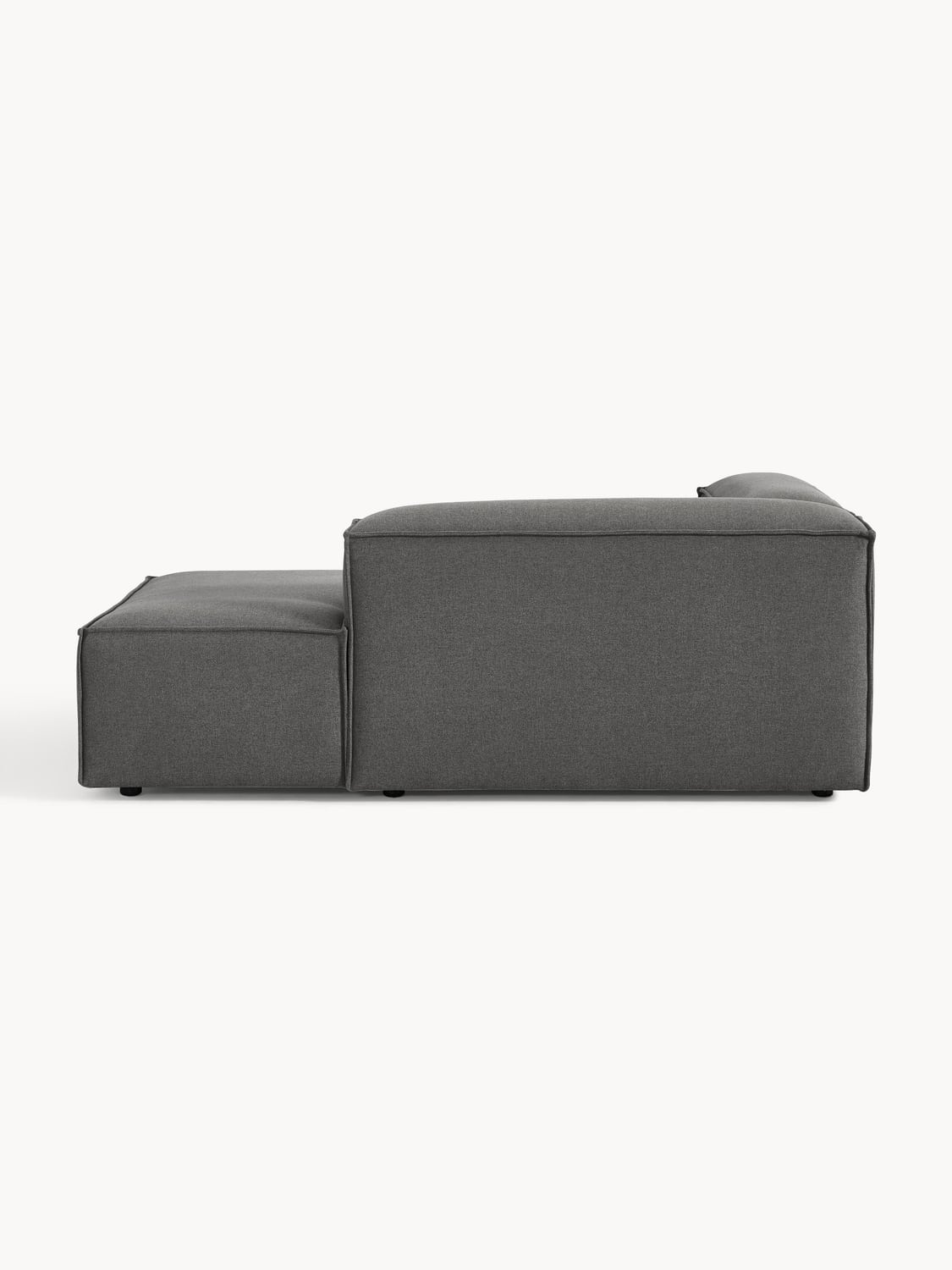 Lennon Ottoman Corner Module — Dark Grey