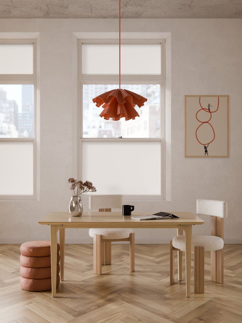 Archie Dining Table in Oak, in various sizes — Dune