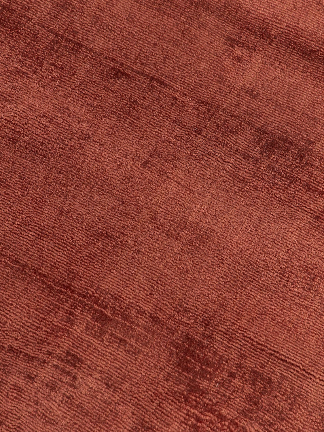 Jane Handwoven Viscose Rug — Red