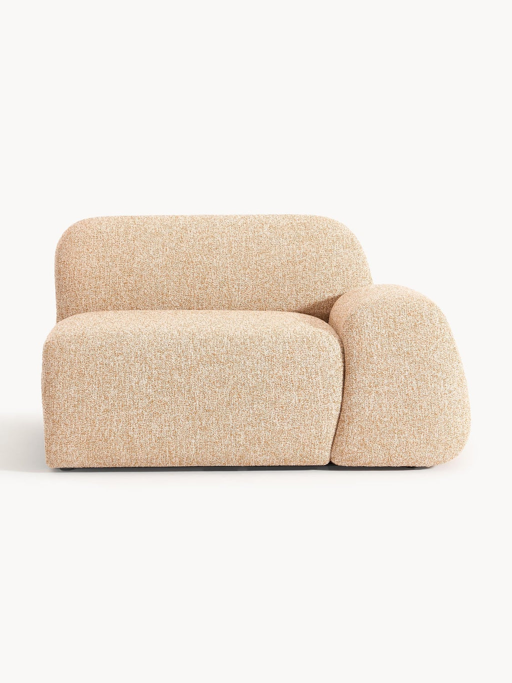 Wolke Bouclé Corner Module — Beige