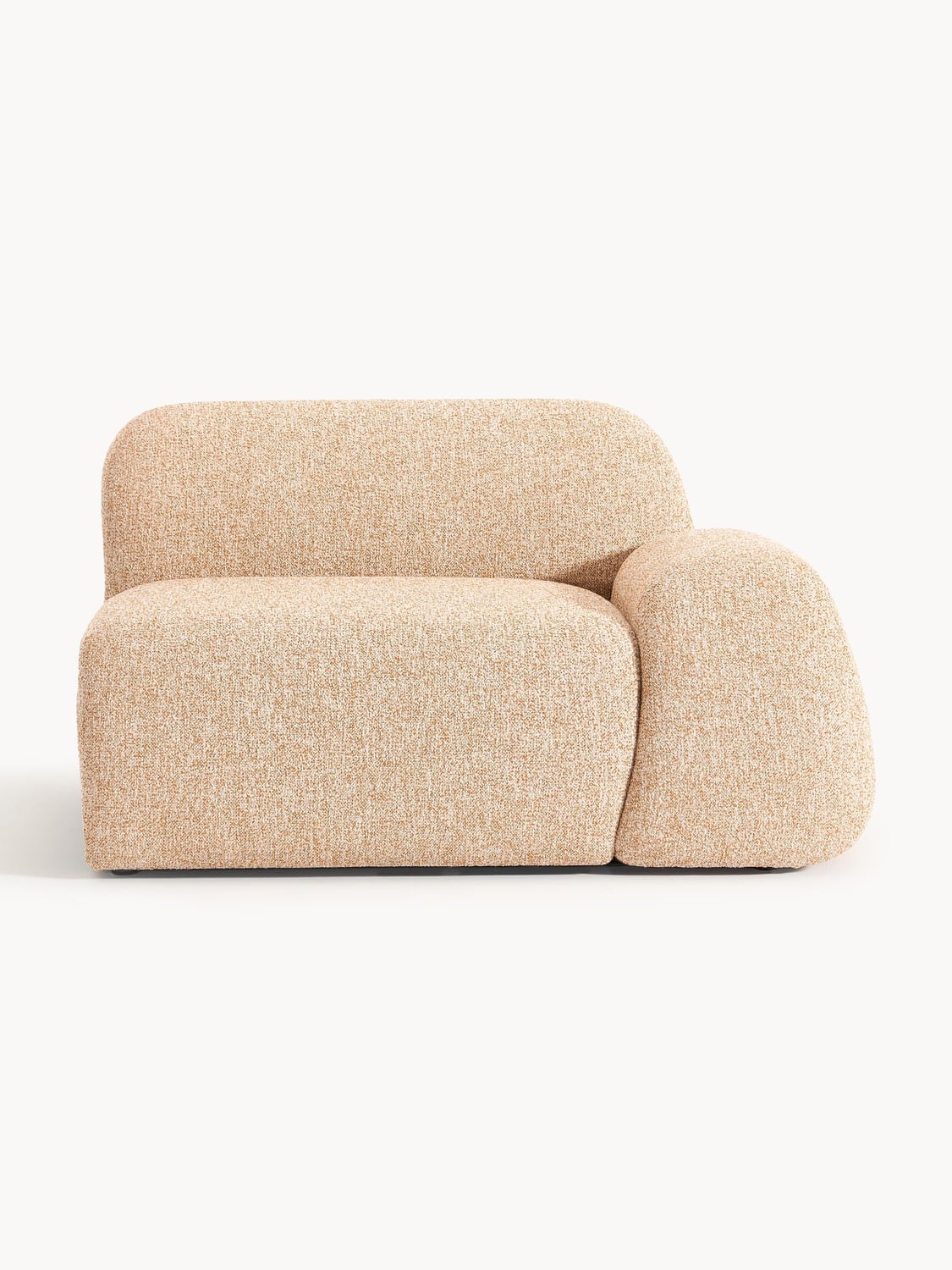 Wolke Bouclé Corner Module — Beige