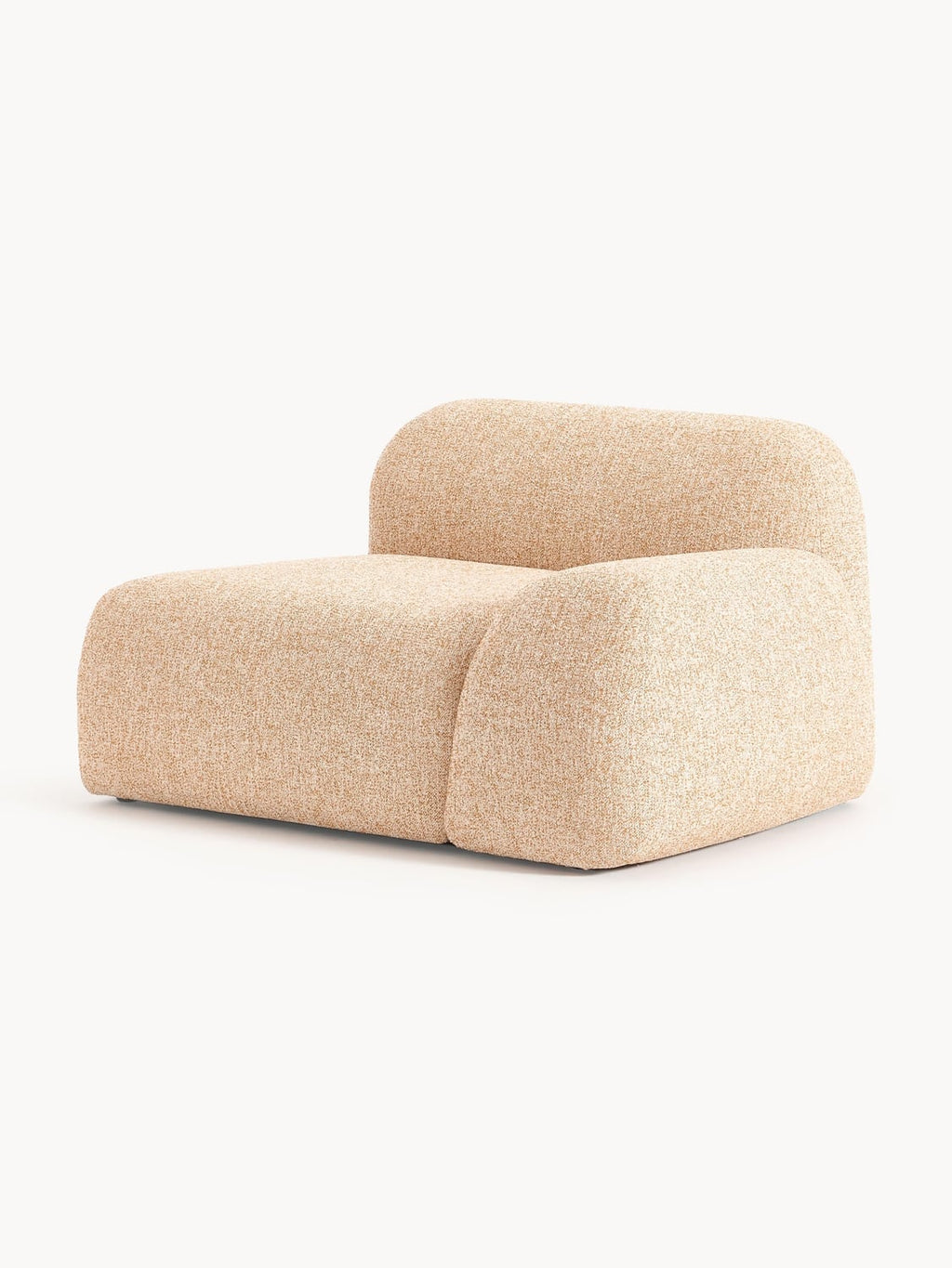 Wolke Bouclé Corner Module — Beige