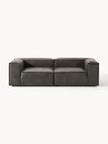Lennon Modular Sofa (3-seater) in Leather — Anthracite