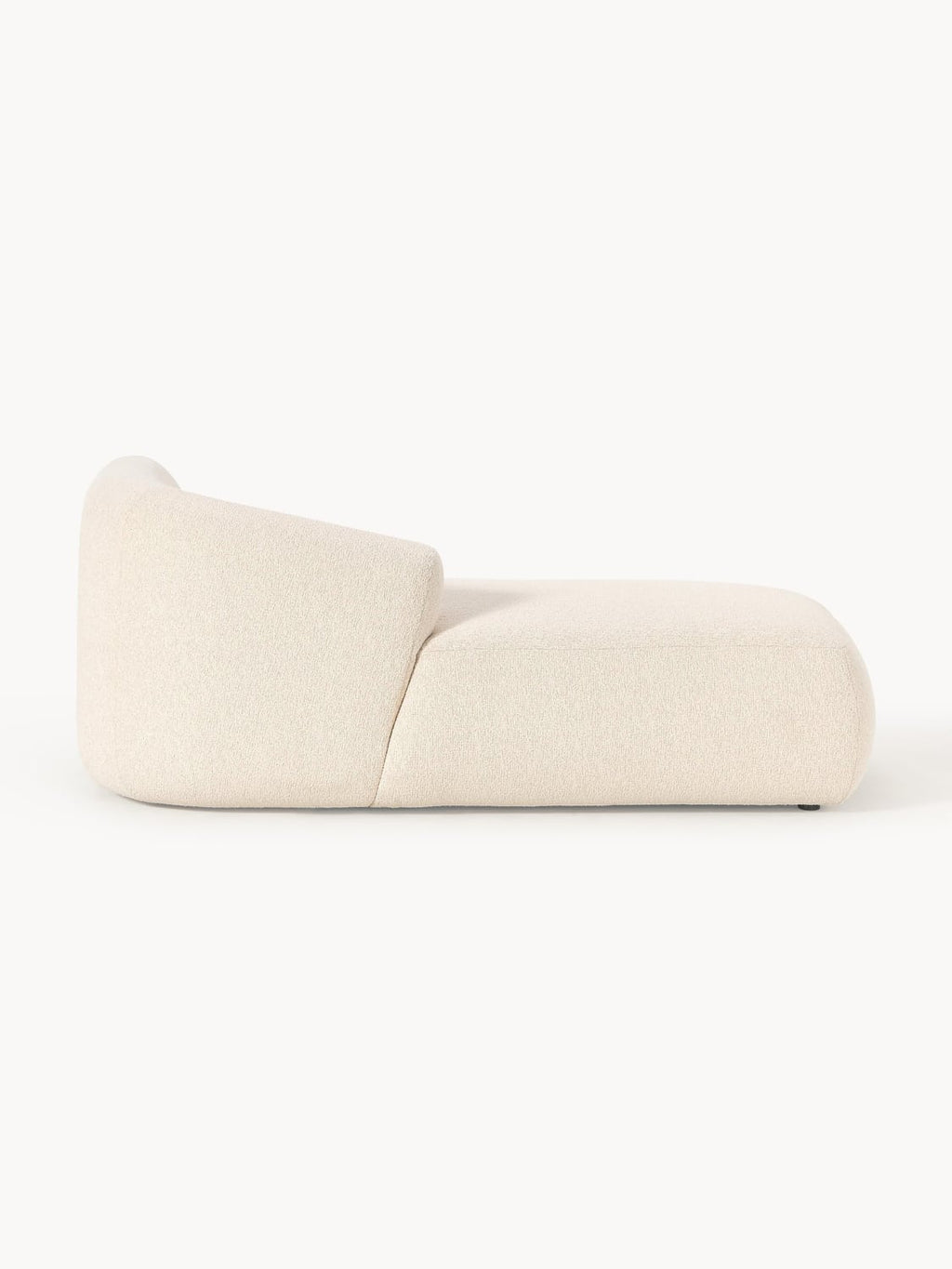 Sofia Bouclé-Chaise-Corner Module — Off-White