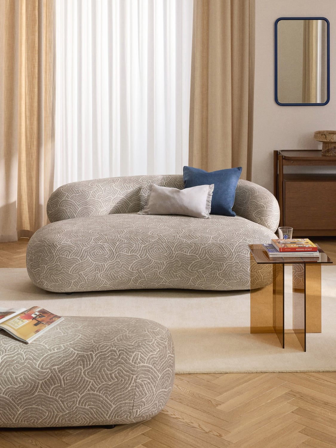 Alba Sofa (2-seater) — Sand Beige