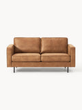 Hunter Leather-Sofa (2-seater) — Camel