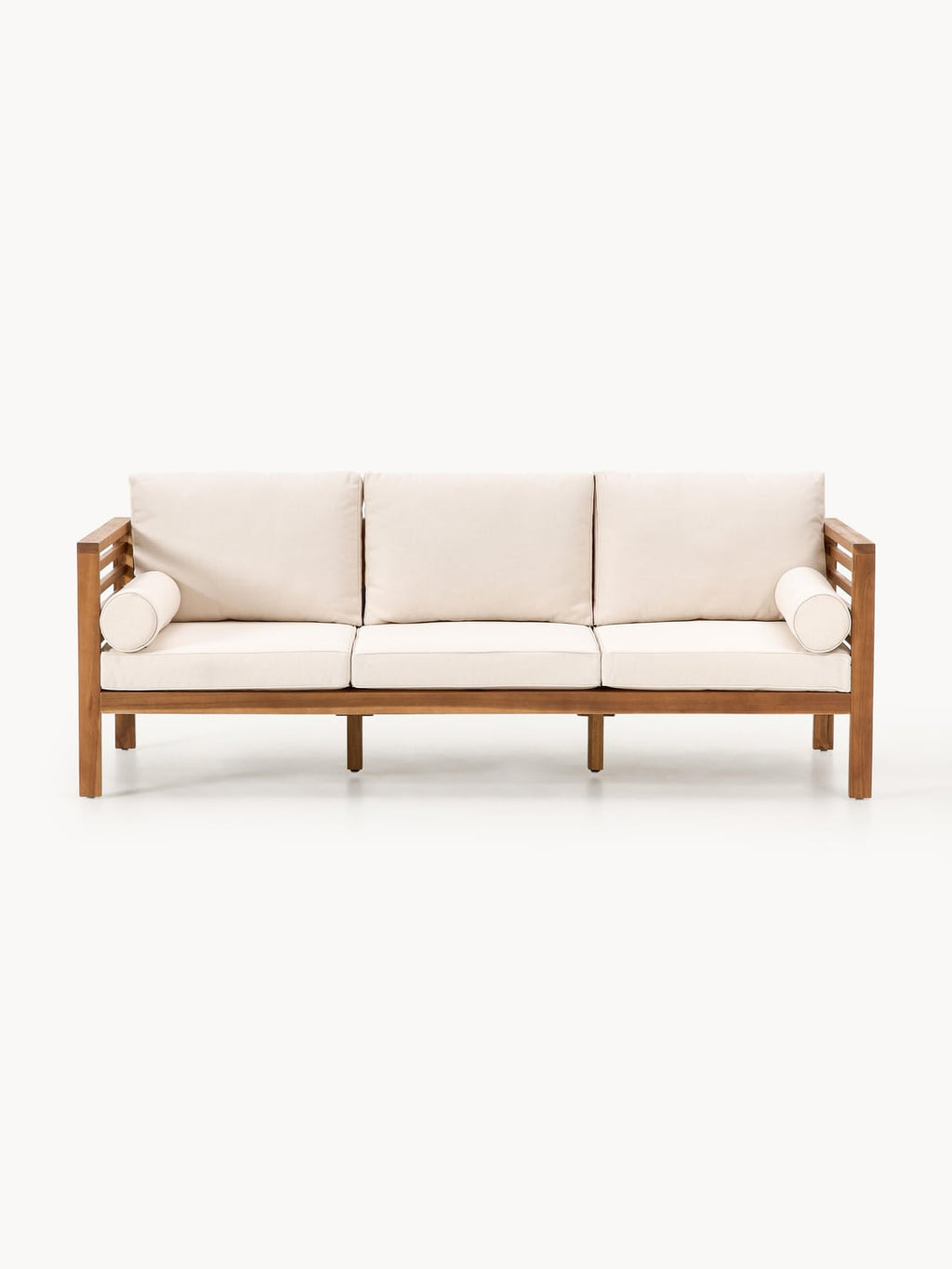 Bo Garden Lounge Sofa (3-seater) in Acacia — Blush