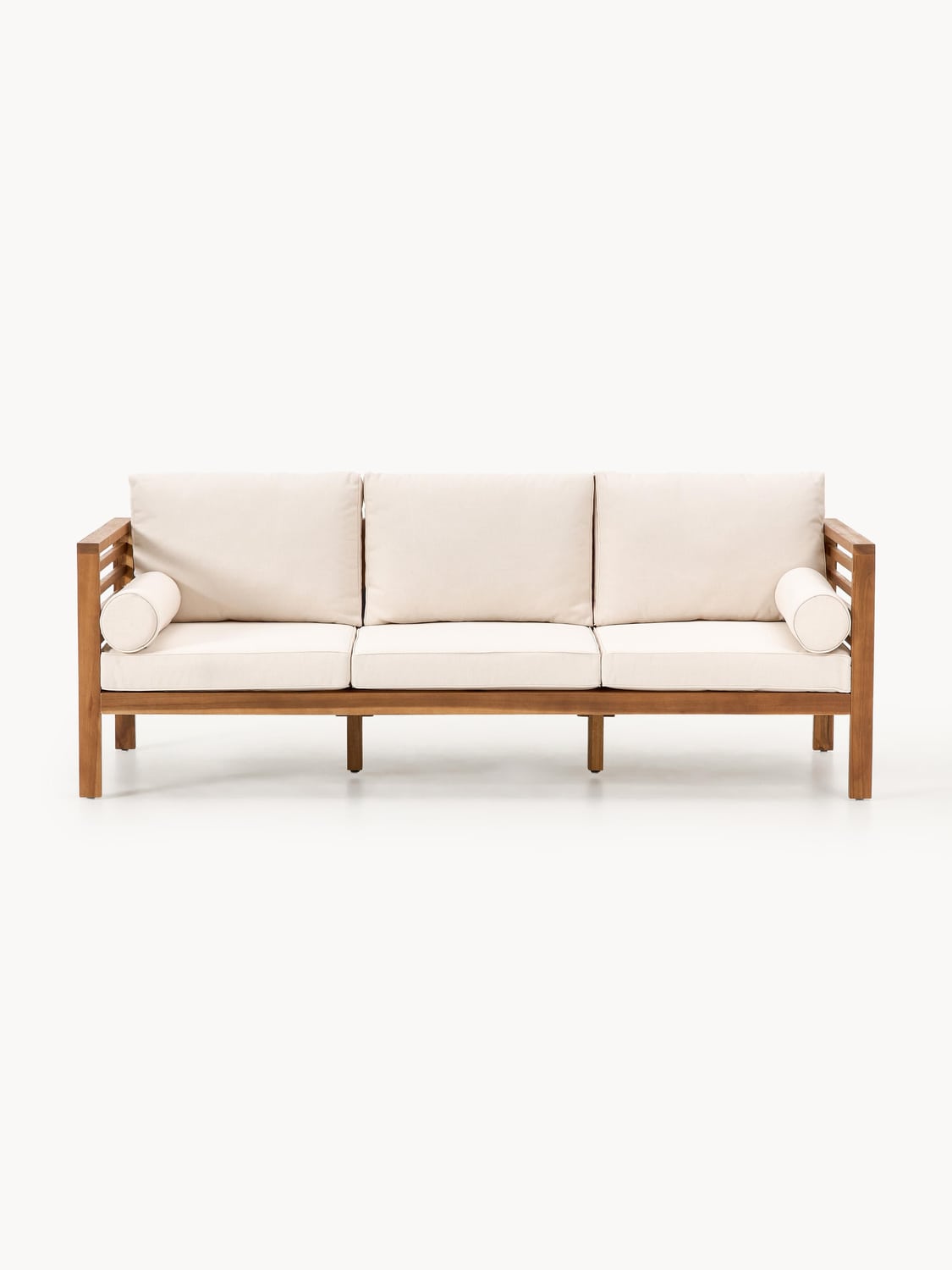 Bo Garden Lounge Sofa (3-seater) in Acacia — Blush