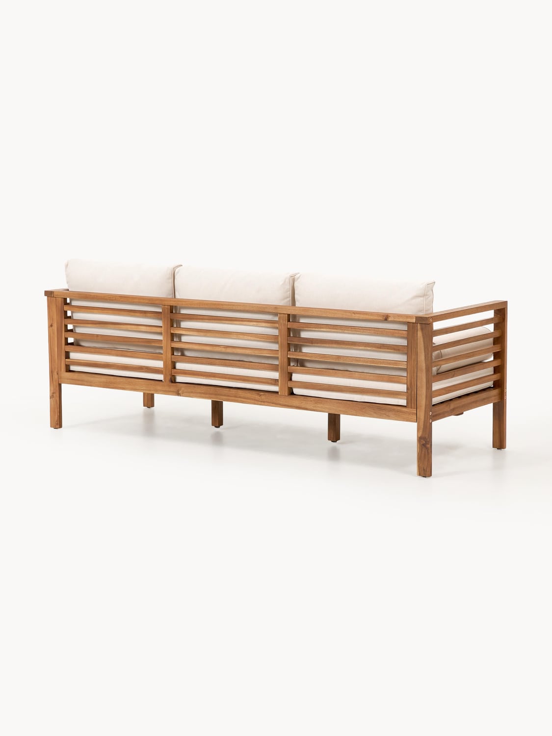 Bo Garden Lounge Sofa (3-seater) in Acacia — Blush