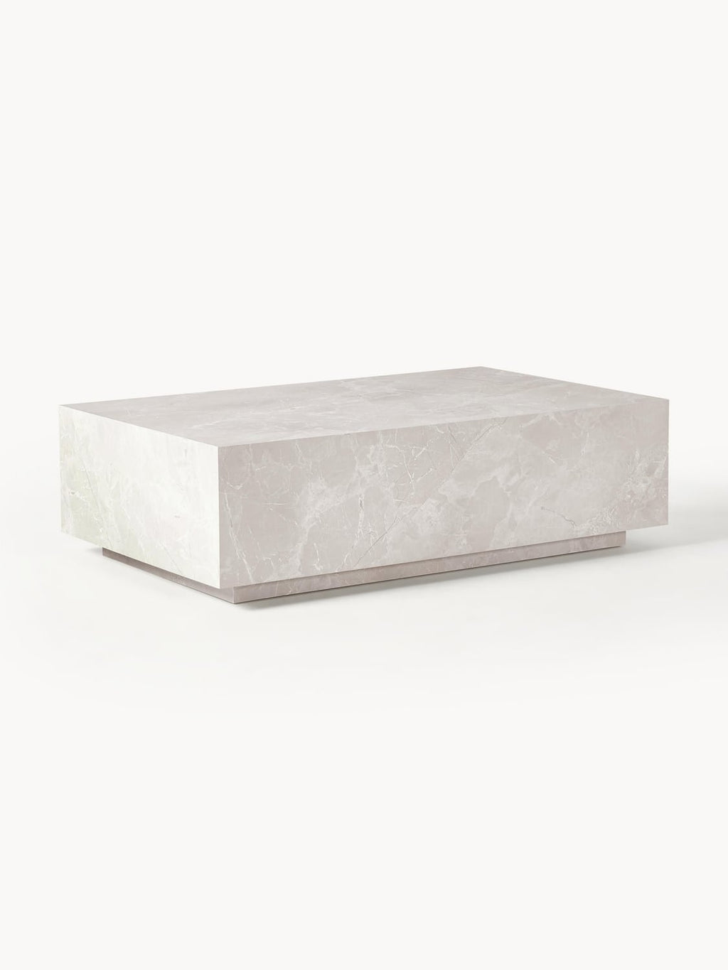 Lesley Coffee Table with Travertine Effect