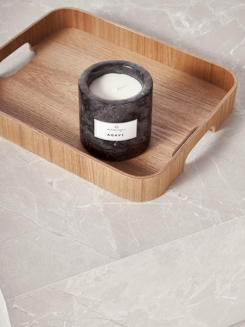 Lesley Coffee Table with Travertine Effect