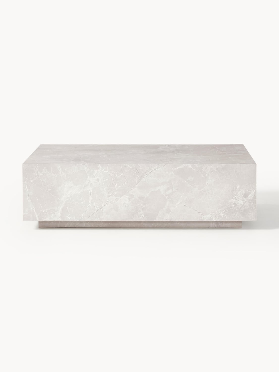 Lesley Coffee Table with Travertine Effect
