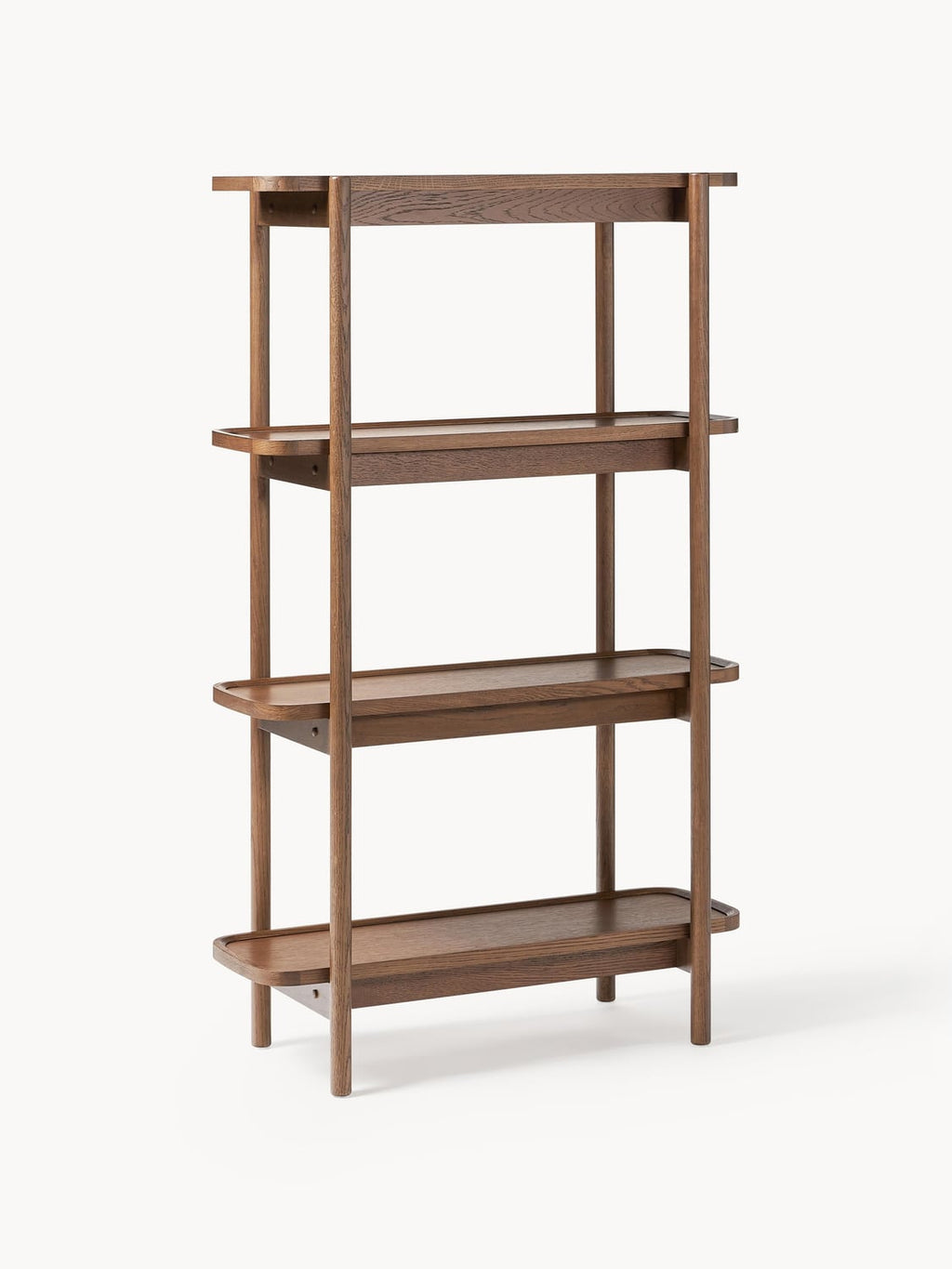 Libby Wooden Shelving Unit — Mushroom