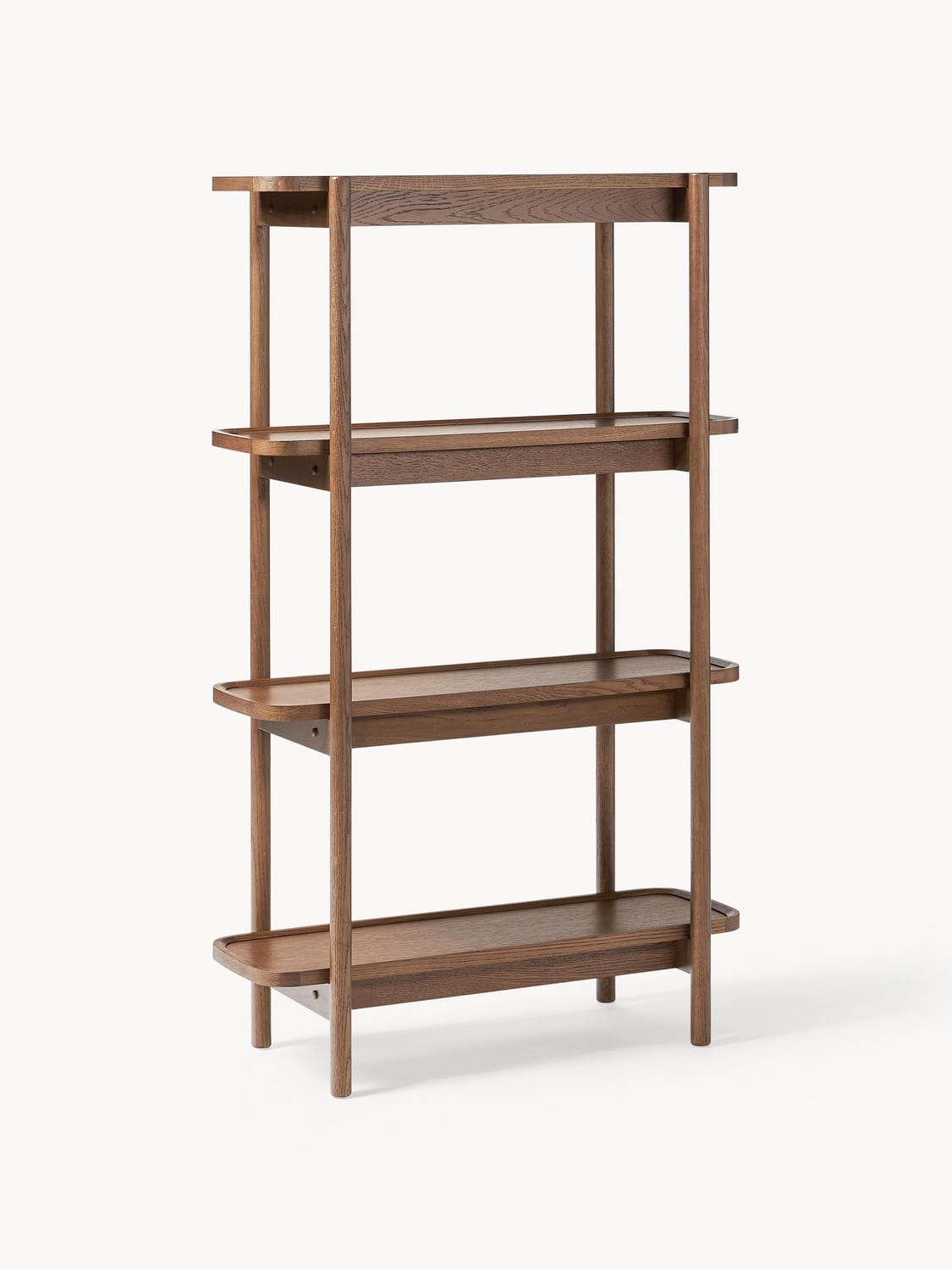 Libby Wooden Shelving Unit — Mushroom