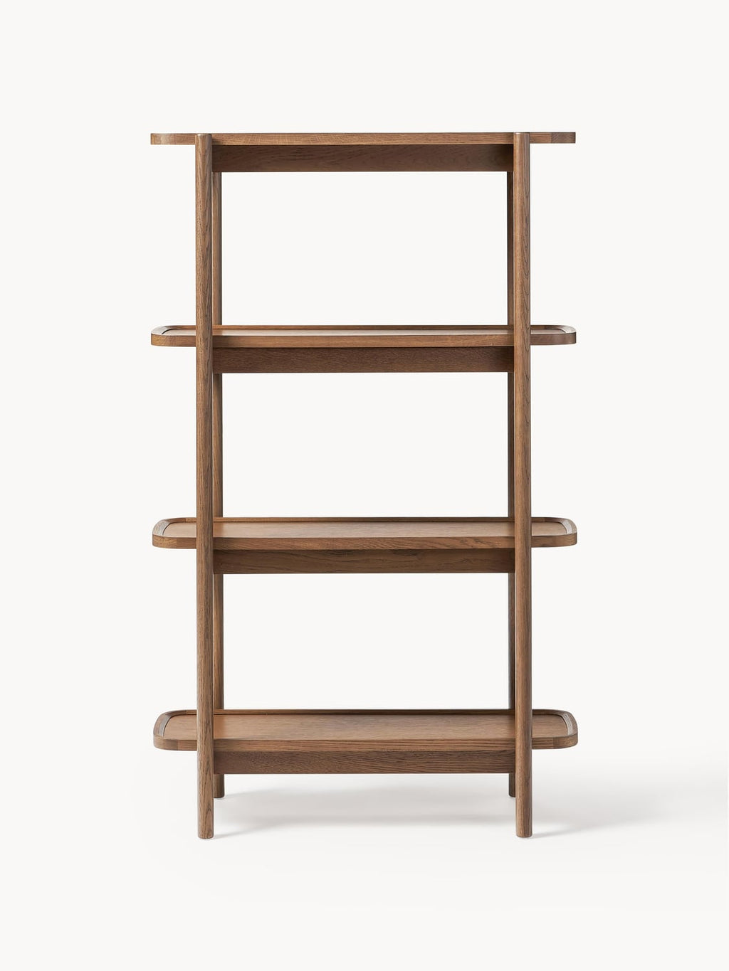 Libby Wooden Shelving Unit — Mushroom