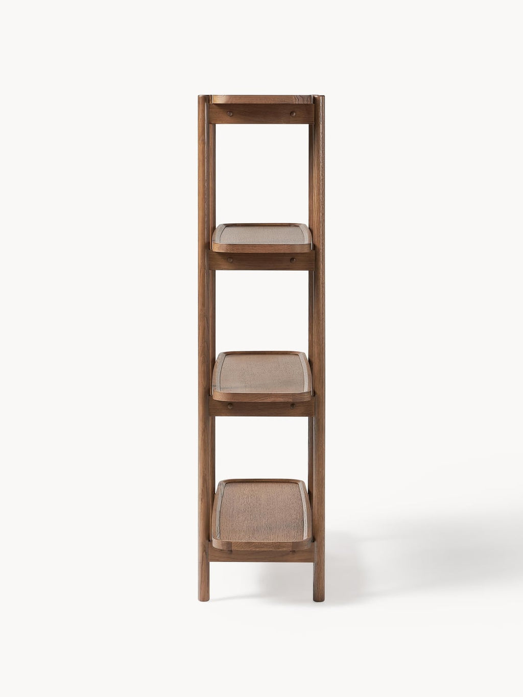 Libby Wooden Shelving Unit — Mushroom