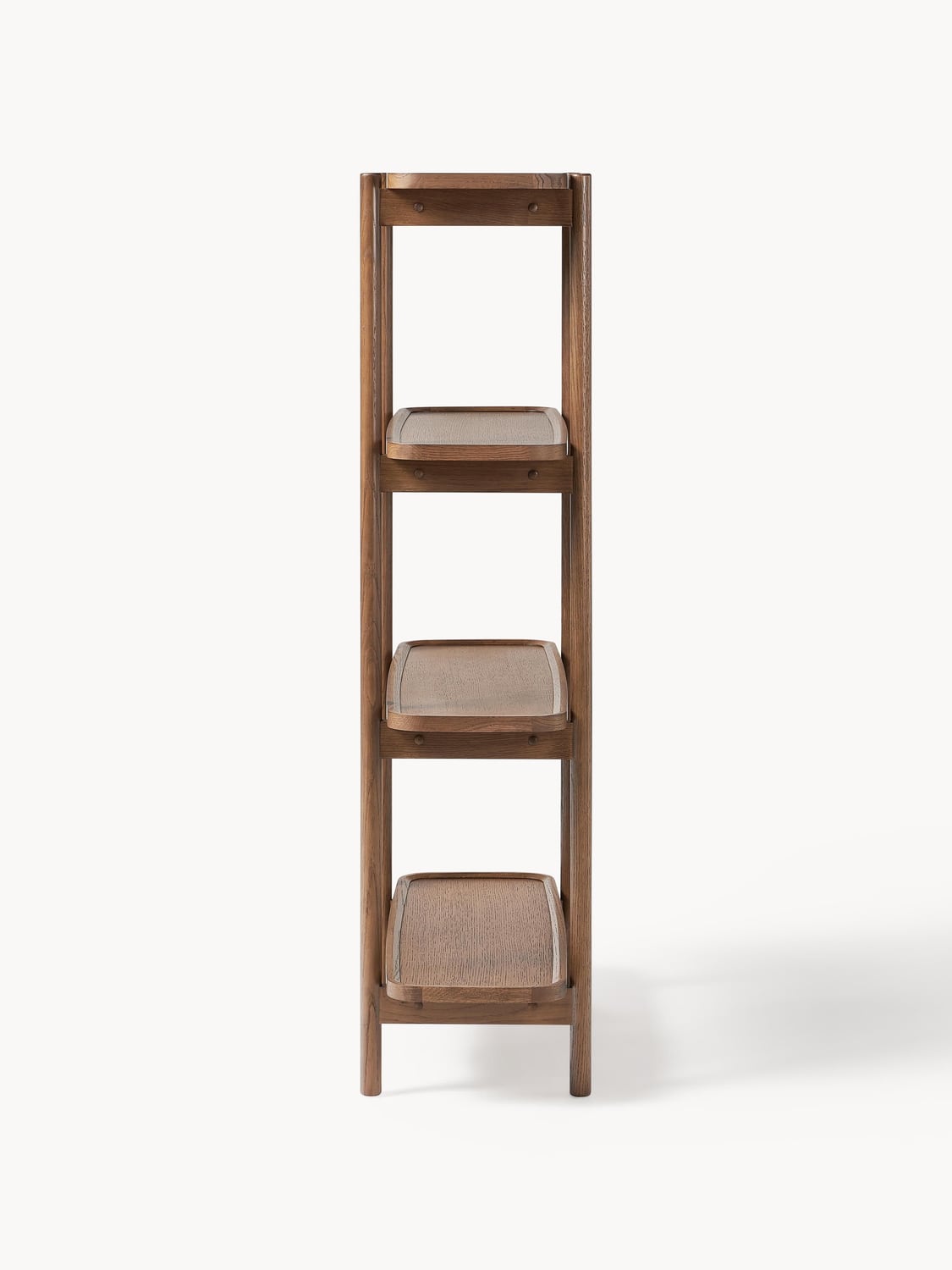 Libby Wooden Shelving Unit — Mushroom