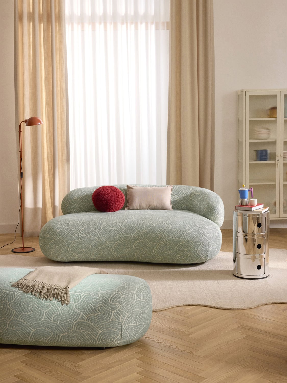 Alba Sofa (2-seater) — Oatmeal