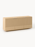 Sato Wooden Sideboard — Warm Grey