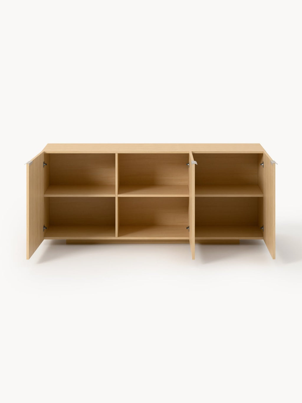Sato Wooden Sideboard — Warm Grey