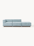 Colin Modular Sofa (4-seater) with Ottoman — Lilac
