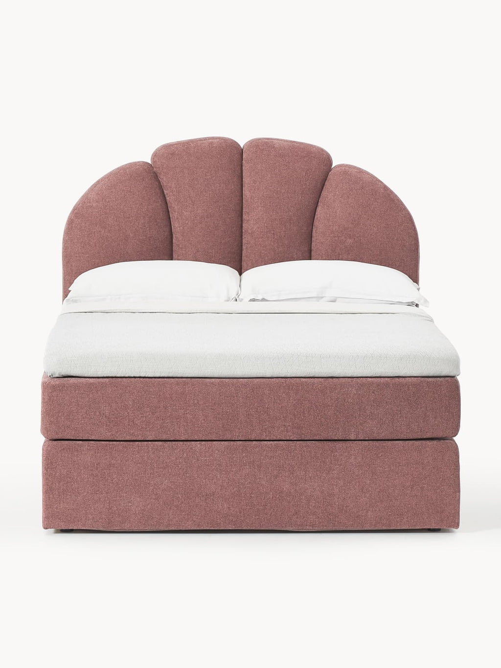 Romia Box-Spring Bed — Taupe