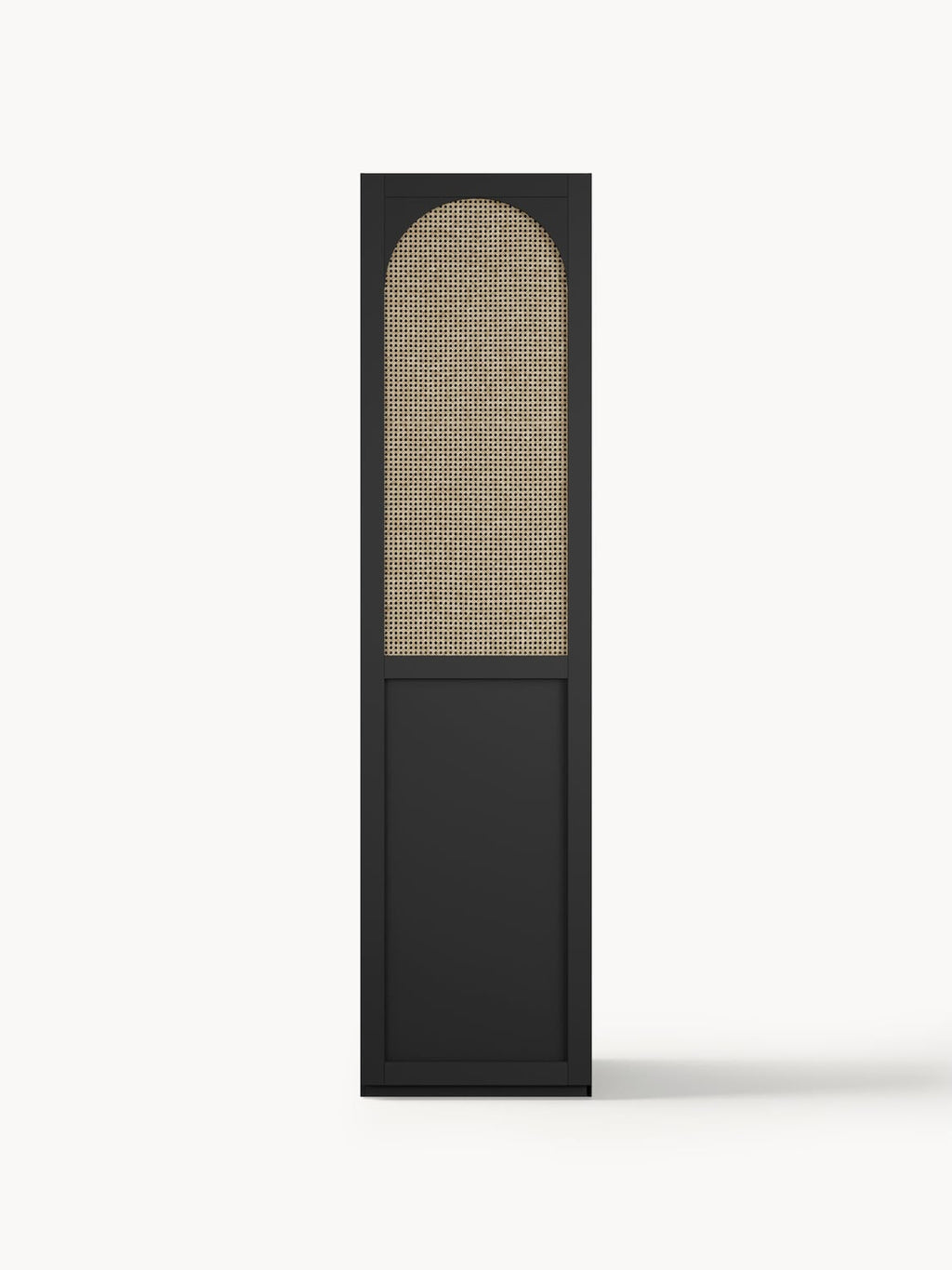 Jeanne Modular Hinged-Door Wardrobe, 50 cm Width, in various sizes — Anthracite