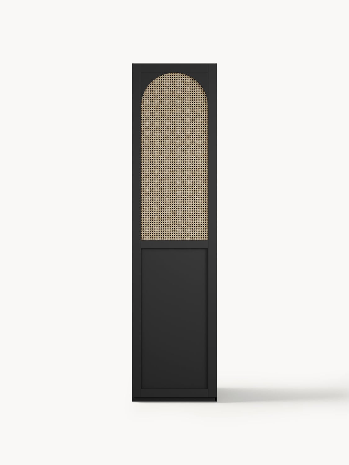 Jeanne Modular Hinged-Door Wardrobe, 50 cm Width, in various sizes — Anthracite