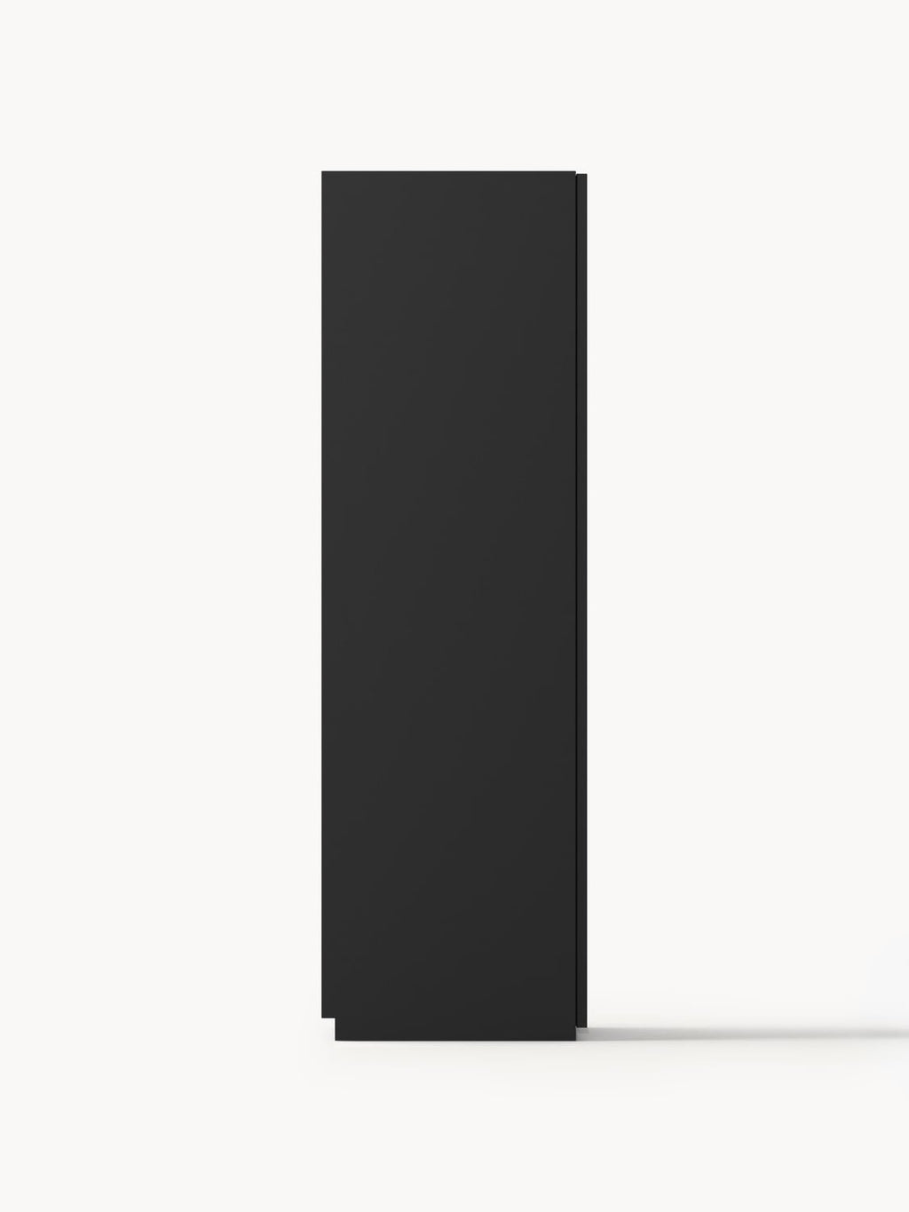 Jeanne Modular Hinged-Door Wardrobe, 50 cm Width, in various sizes — Anthracite
