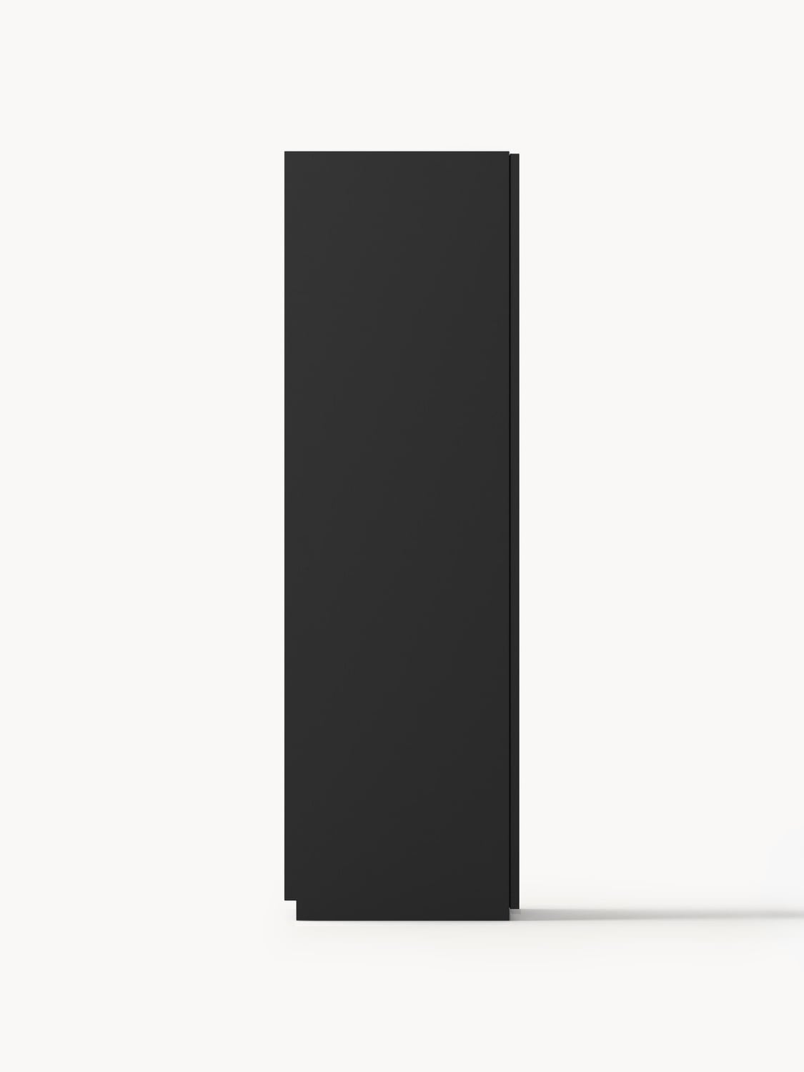 Jeanne Modular Hinged-Door Wardrobe, 50 cm Width, in various sizes — Anthracite