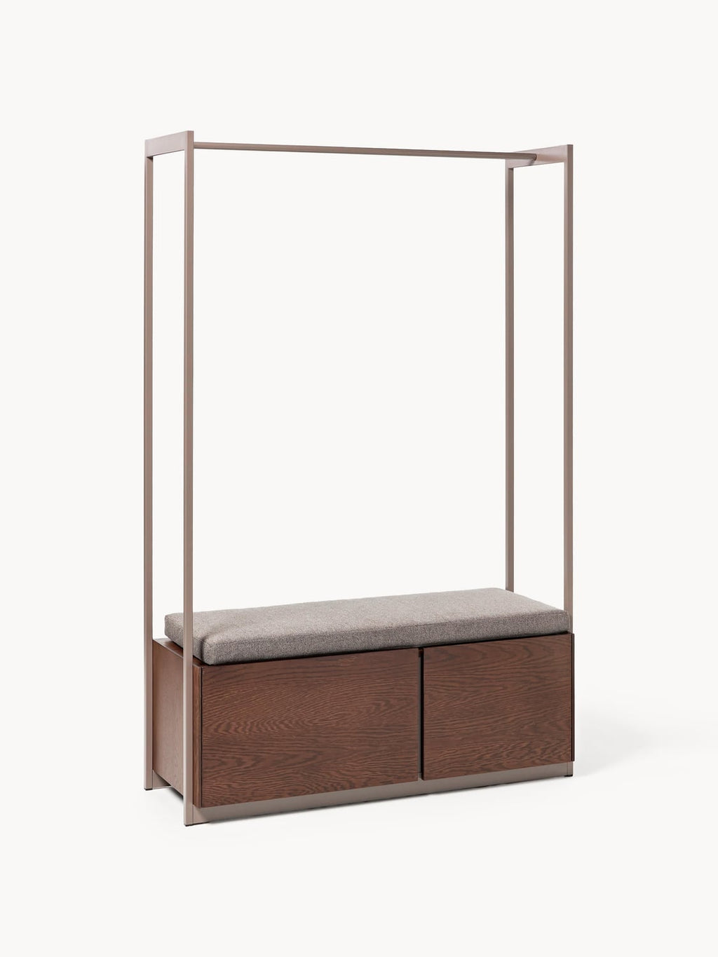 Larsen Wood-Coat Rack — Dark Grey