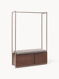Larsen Wood-Coat Rack — Dark Grey