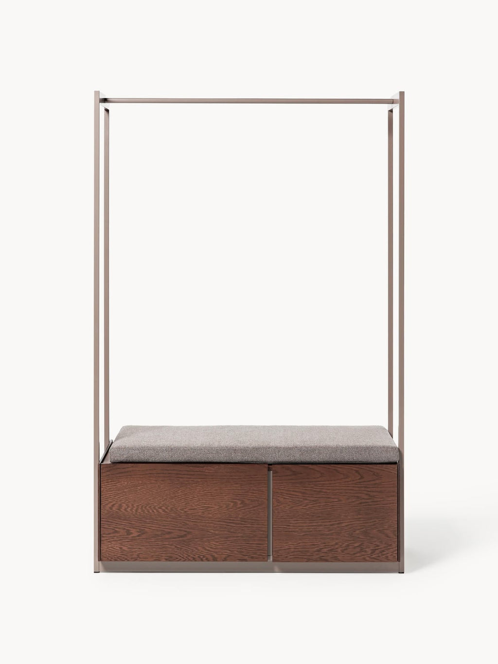 Larsen Wood-Coat Rack — Dark Grey