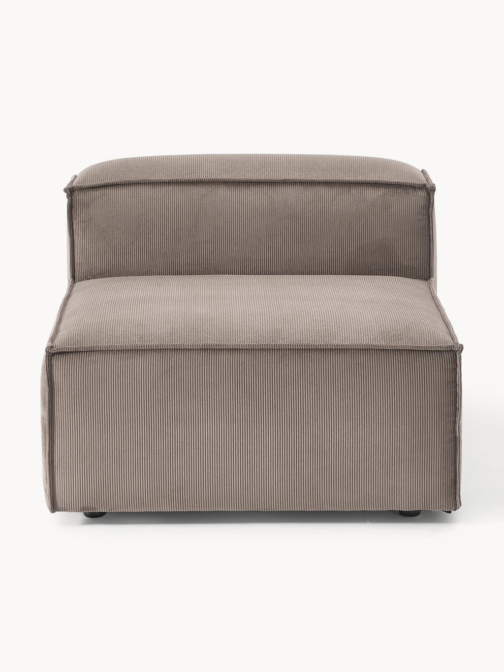 Lennon Middle Module in Corduroy — Mushroom